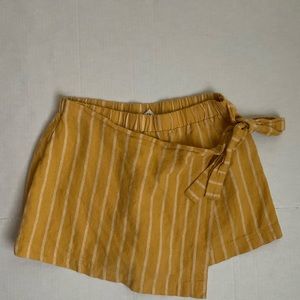 Striped Forever 21 Skort